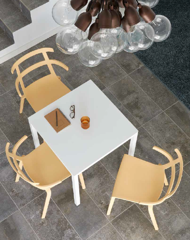 CHAISE  TOKYO TOSCANO (MOUTARDE) Made in EU