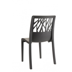 CHAISE VEGETAL ANTHRACITE  GROSFILLEX FRANCE 2