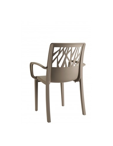 FAUTEUIL  VEGETAL TAUPE  GROSFILLEX FRANCE