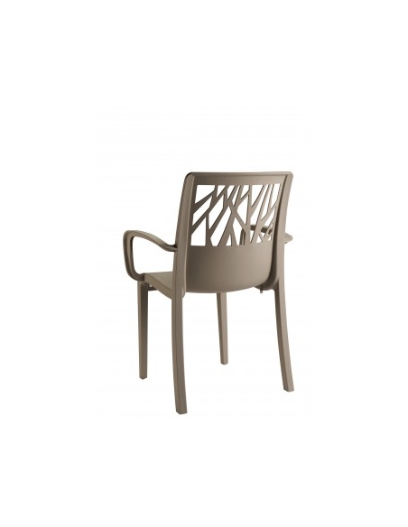 FAUTEUIL  VEGETAL TAUPE  GROSFILLEX FRANCE