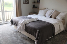 COUVERTURE POLAIRE 350GR cendres  2 PERS.220 X 240 IRIS 2