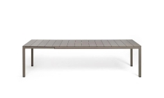 TABLE RIO 210 /280  X 100 CM NARDI TORTORA  Made in EU 2
