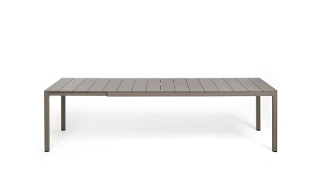 TABLE RIO 210 /280  X 100 CM NARDI TORTORA  Made in EU