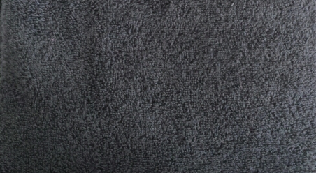 SERVIETTE DE TOILETTE 50 X100 CM ANTHRACITE 500GR/M² 100 % COTON Made in EU