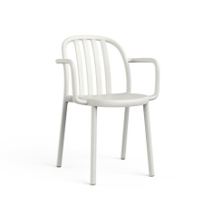 FAUTEUIL  EMPILABLE SUE BLANCHE Made in EU 2