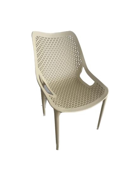 CHAISE OXY LIN POLYPRO - FIBRE DE VERRE EMPILABLE