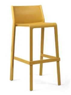 TABOURET TRILL NARDI JAUNE  Made in EU 2