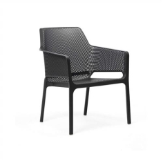 FAUTEUIL NET RELAX  - ANTHRACITE - SALON NET NARDI Made in EU 2