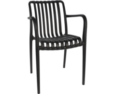 CHAISE DE JARDIN NOIRE