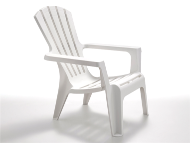 FAUTEUIL EMPILABLE MARILAND BLANC