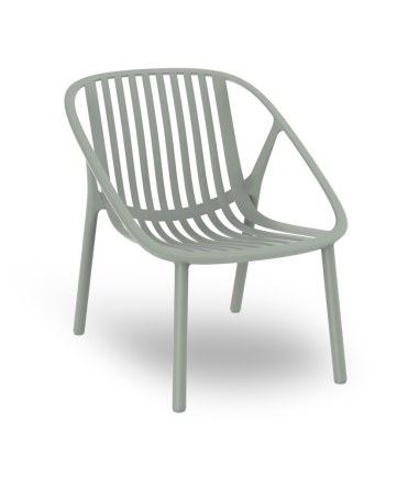 FAUTEUIL BINI LOUNGE VERT GRIS- IN / OUT