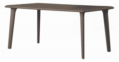 TABLE NEW DESSA 160 X 90CM CHOCOLATE-