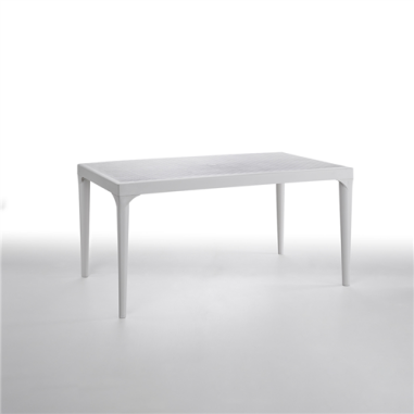 TABLE 150 X 90 CM  BIC OSLO  BLANCHE
