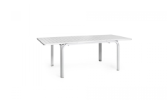 TABLE ALLORO 140 /210  X 100 CM NARDI BLANC  /BLANC
