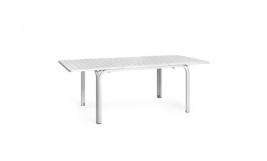 TABLE ALLORO 140 /210  X 100 CM NARDI BLANC  /BLANC