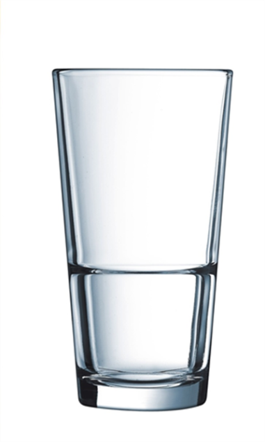 VERRE**STACK UP **  29  CL - FH - ARCOROC EMPILABLE TREMPE