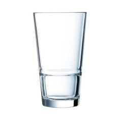 VERRE**STACK UP **  35  CL - FH - ARCOROC EMPILABLE TREMPE