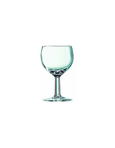 VERRE A PIED BALLON 19  CL ARCOROC  ***ESP***