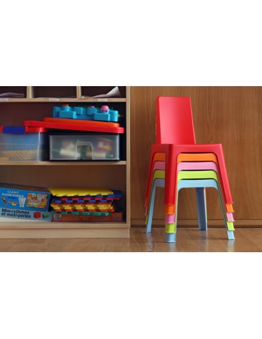 CHAISE ENFANT ORANGE   JULIETA Made in EU