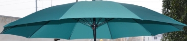 PARASOL 2.7 M NEW SHANA BLEU  ALU - POTEAU38 - 10 BAL-220GR -OUVERTE PUSH