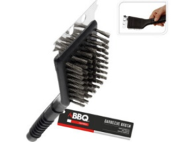 BROSSE A BARBECUE 2 EN 1 INOX