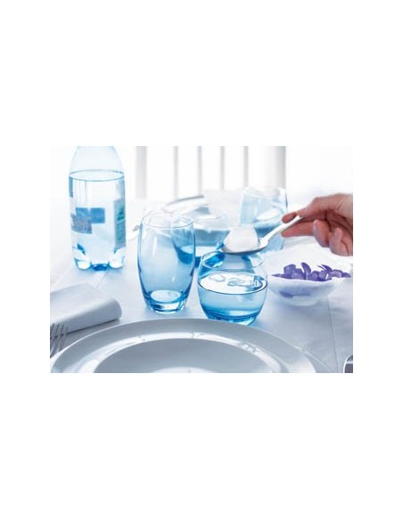 VERRE   *** SALTO***  32CL - FB - ARCOROC FRANCE  - ICE  BLEU