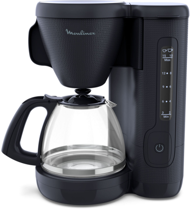 CAFETIERE ELECTRIQUE MORNING MOULINEX BLEU NUIT 15 TASSES - 1000 W **ESP**