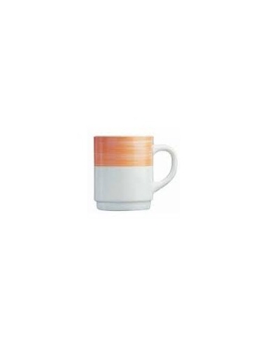 MUG  ""BRUSH""  ORANGE