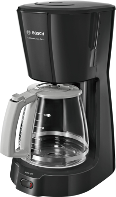 CAFETIERE ELECT BOSCH NOIRE 10/15 TASSES TKA3A033-