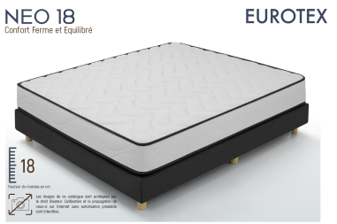 MATELAS NEO 70 X 190 -18 cm d'épaisseur - roulé sous vide