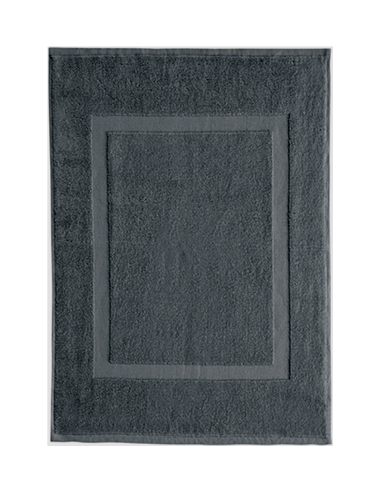 TAPIS DE SOL ANTHRACITE  700 GR/M² 100% COTON 50 X70 CM