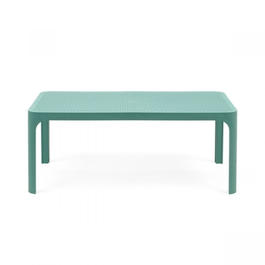 TABLE BASSE 100CM  NET  - BLEU SALICE - SALON NET NARDI