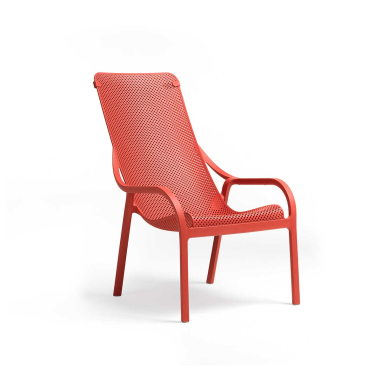 FAUTEUIL LOUNGE NET - CORAIL - NARDI