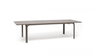 TABLE ALLORO 210 /280  X 100 CM NARDI TORTORA /TORTORA