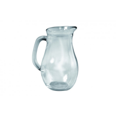 CARAFE EN VERRE  1.L  RONDE