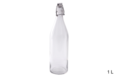 BOUTEILLE A LIMONADE TRANSPARENTE      1 L