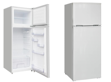 REFRIGERATEUR CONGEL. 2 PORTES- GRIS SELECT by EUROTEX h141 cm 209L