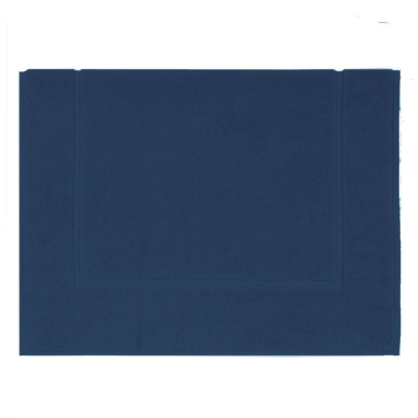 TAPIS DE SOL BLEU adele 700 GR/M² 100% COTON 50 X70 CM