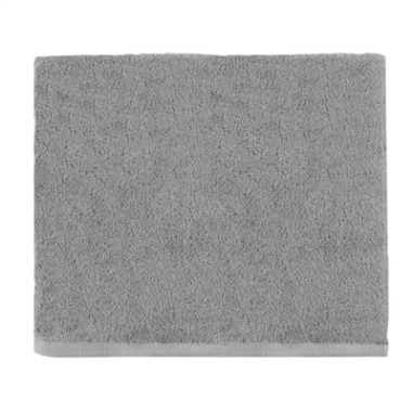 DRAP DE BAIN FAIR 70 X140 CM GRIS CLAIR 500GR/M² 100 % COTON