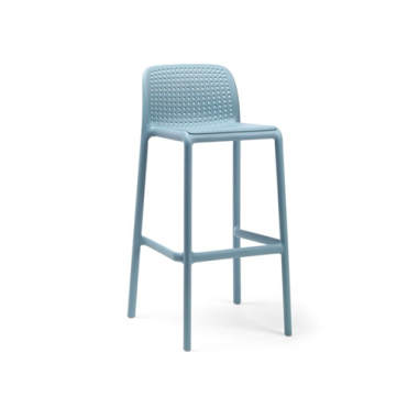 TABOURET  LIDO  - BLEU CELESTE - NARDI