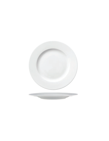 ASSIETTE PLATE ROMA 27 CM PORCELAINE BLANCHE