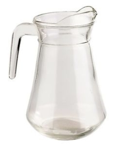 CARAFE EN VERRE IRIS /PAB 1.L