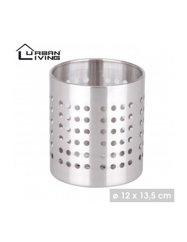 SUPPORT USTENSILES 12 X 13 CM  "INOX" PRIVILEGE