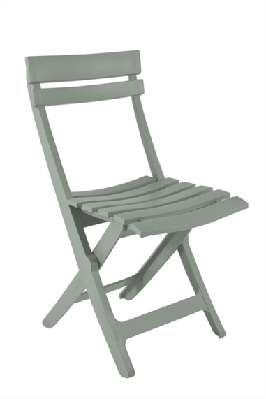 CHAISE PLIANTE  MIAMI VERT TENDER - GROSFILLEX - GAMME PRO