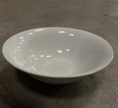 SALADIER 23CM PORCELAINE BLANCHE "SILDE"