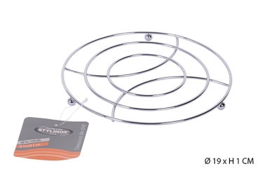 DESSOUS DE PLAT  METAL  ACIER ROND - 1 ER PRIX ***PROMOTION***