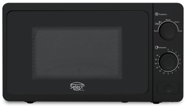 FOUR MICRO ONDES 20 LITRES NOIR - SELECT by EUROTEX -700W - **ESP**