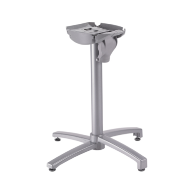 PIED ALU GRIS - X ONE - RABATTABLE   -  GROSFILLEX FRANCE