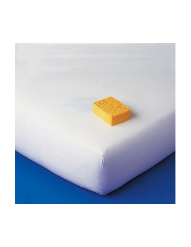 HOUSSE INTEGRALE  PU IMPERMEABLE 140  X 190 X 15 CM BLANC ***PROMOTION***
