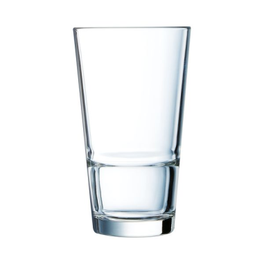 VERRE**STACK UP **  35  CL - FH - ARCOROC FRANCE EMPILABLE TREMPE